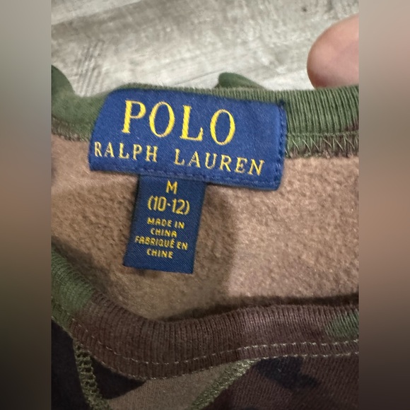 4 piece bundle set polo Ralph Lauren. 3 tops size 10/12 and swim trunks small. - Picture 8 of 10